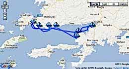 Bodrum - Gökova - Bodrum