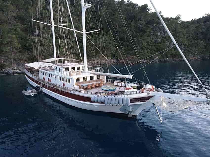 Gulet TERSANE 8 Dış Görünüm